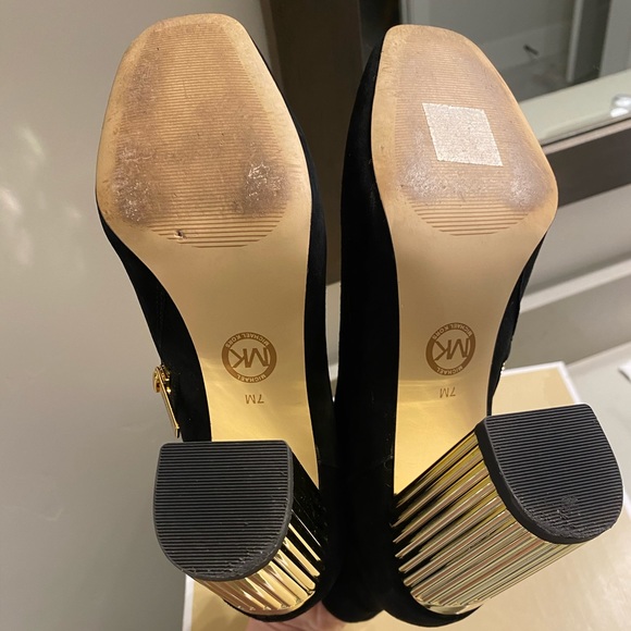 Michael Kors Porter Suede Ankle Boot - Picture 6 of 12